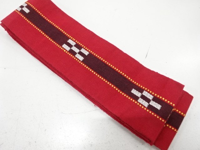 本場琉球八重山ミンサー　伊達締め